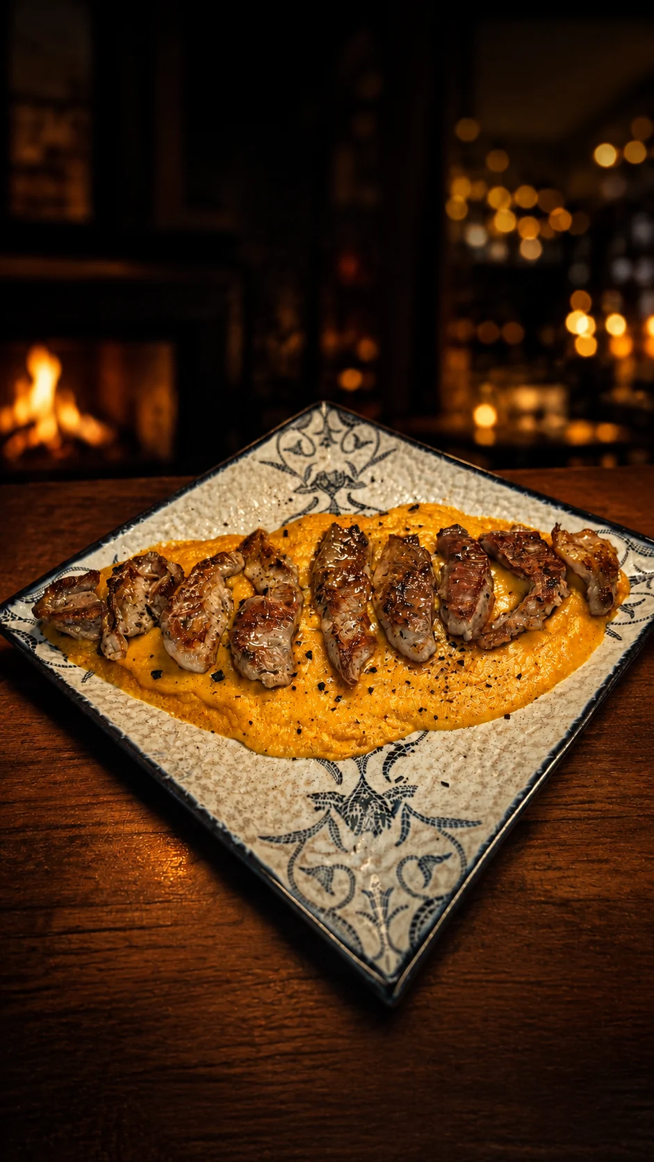 Abanico ibérico con revolconas en Tapas y Pintxos Goya de Móstoles